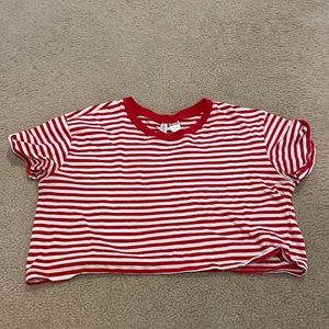 H & M cropped tee